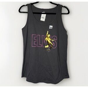 New Elvis Presley Womens Tank Top Music Rock King Rockabilly Jailhouse 50s 60s M